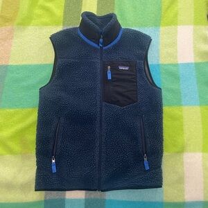Patagonia Classic Retro-X Deep Pile Sherpa Fleece Vest Mens